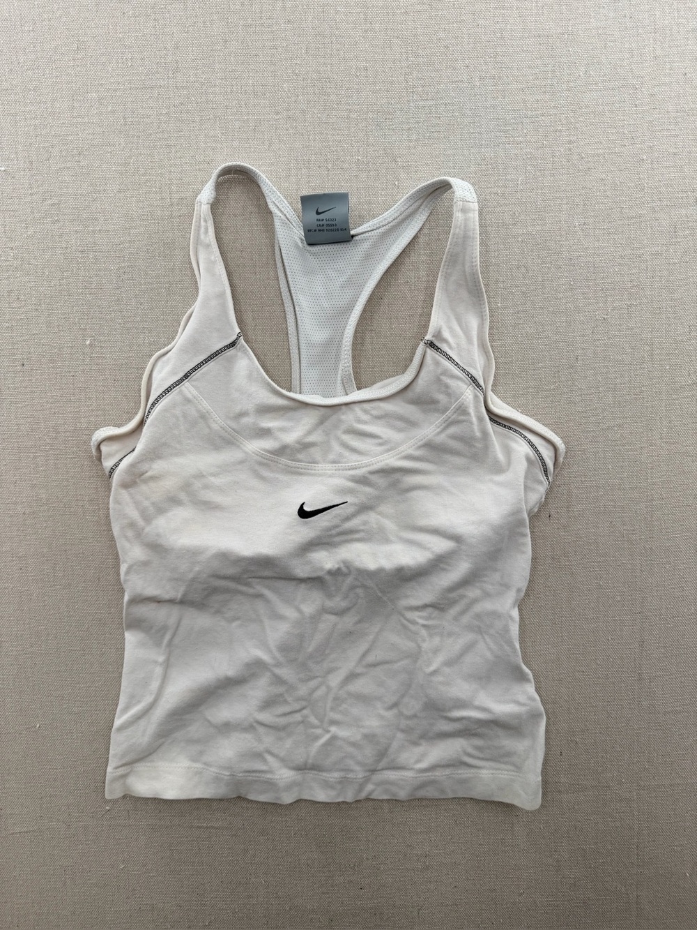 Nike White Tank Top